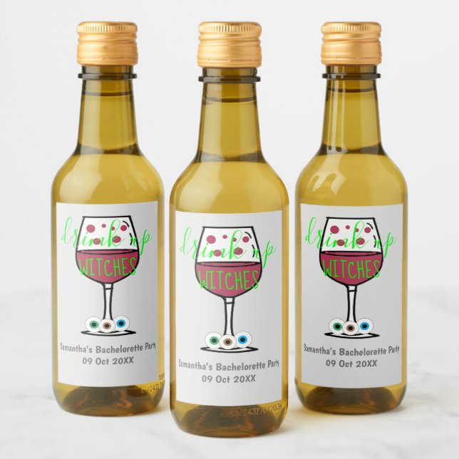 Beber brujas Halloween Bachelorette (Botellas)