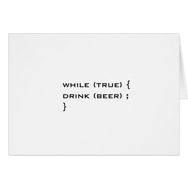 Beber cerveza (Anverso (Horizontal))