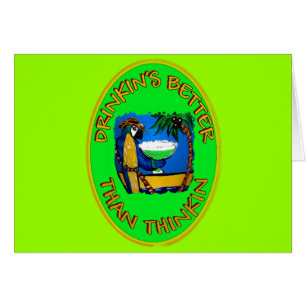 BEBER ES MEJOR QUE PENSAR