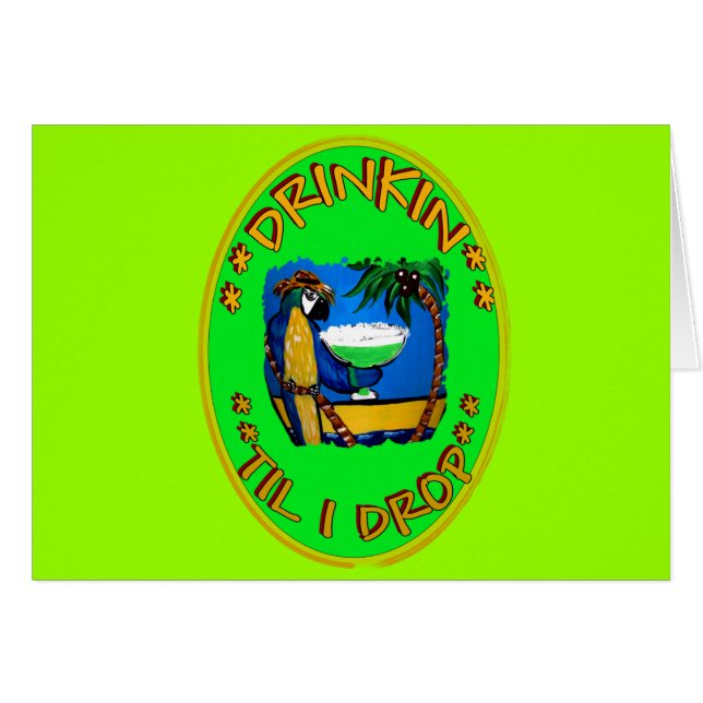 BEBER HASTA QUE ME DROGUE (Anverso (Horizontal))