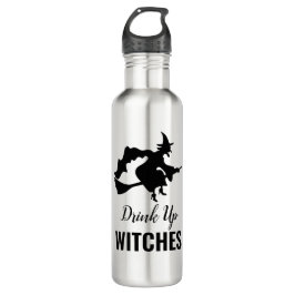 Beber la botella de agua de las brujas