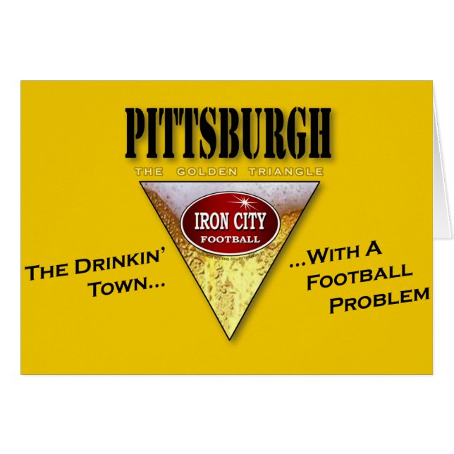 Beber la ciudad con un problema de fútbol (Anverso (Horizontal))