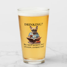 Beber leyendo francés puede causar pérdida de memo