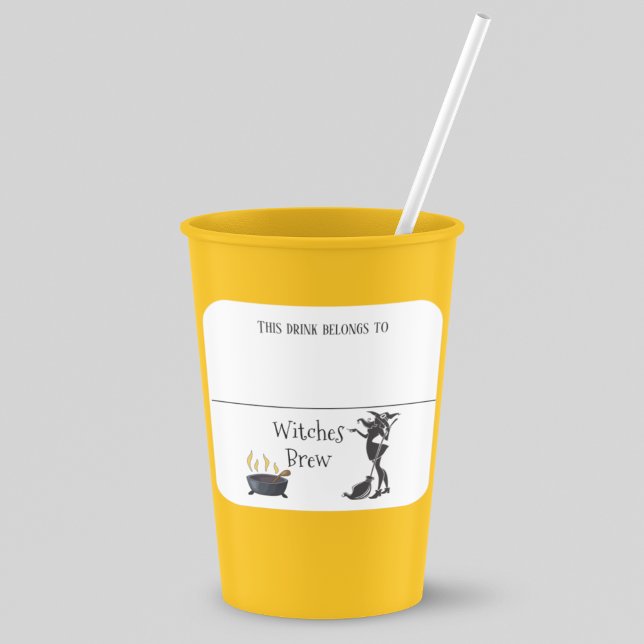 Beber Pegatina Marker Nombre fiesta de Brujas Hall (Subido por el creador)