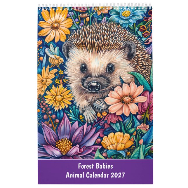 Bebés del bosque – Calendario de animales (Tapa)