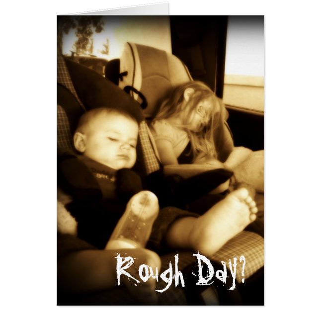 Bebés en el día duro (Frente)