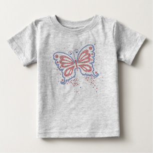Bebés mariposa de Estados Unidos y camisetas para