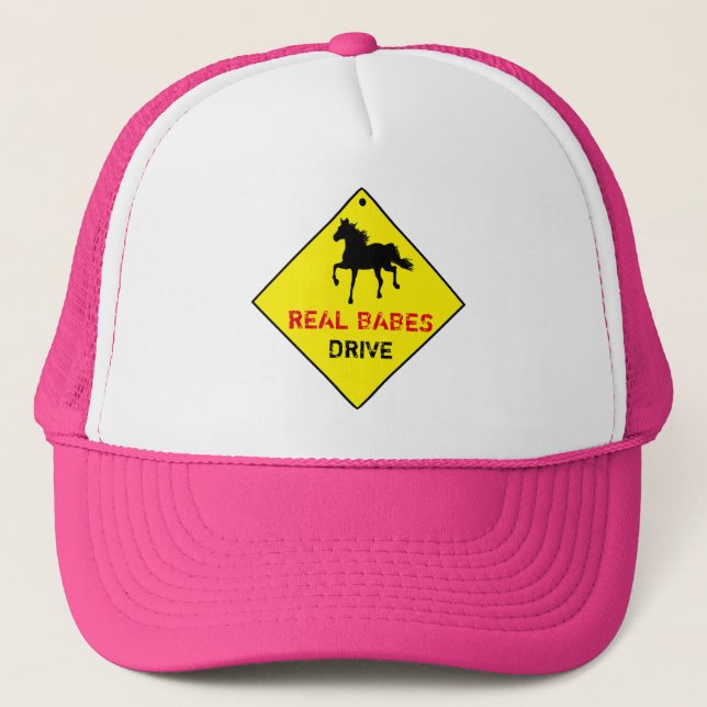 Bebés Reales CONDUCE - Gorra de camionero (Anverso)