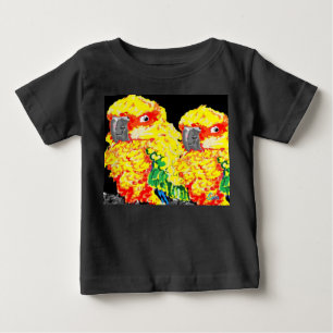 Bebés y camisetas / loros