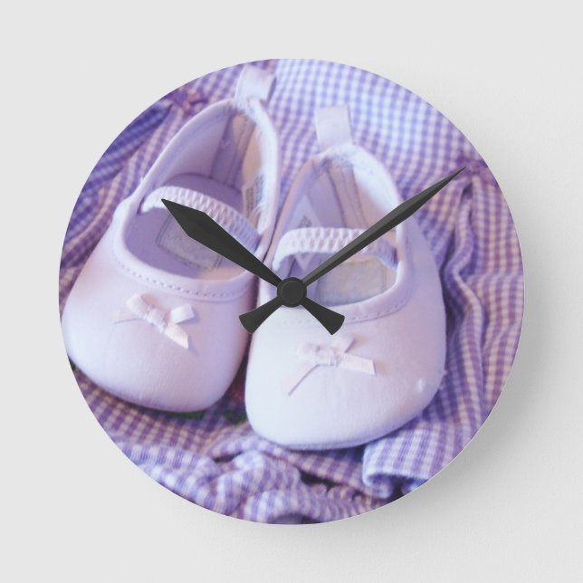 Bebés zapatos relojes Lavender Zapatos para bebés (Anverso)