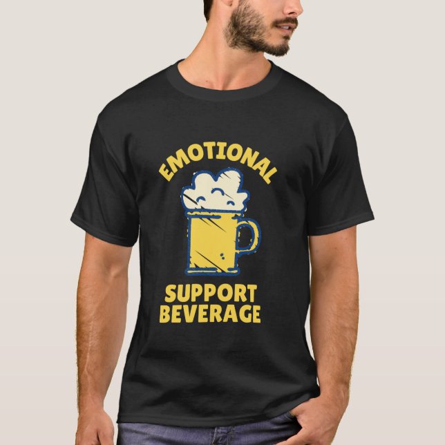Bebida Bebida Graciosa Cerveza Camiseta (Anverso)