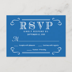 Bebida casada RSVP Océano Pacífico Respuesta azul