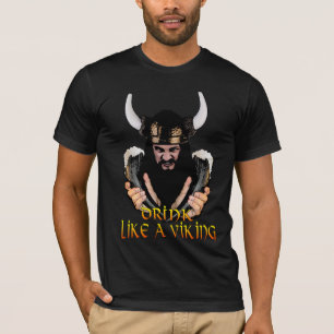 Bebida como una camisa de Viking