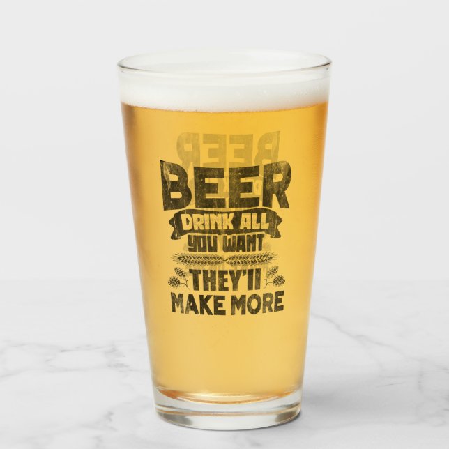 Bebida de cerveza todo lo que quieras (Anverso (lleno))