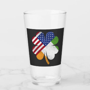 Bebida de la bandera irlandesa de bandera norteame