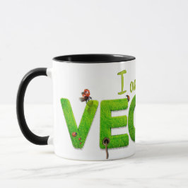 Bebida de la Copa Vegetariana Vegan Mug Save Anima