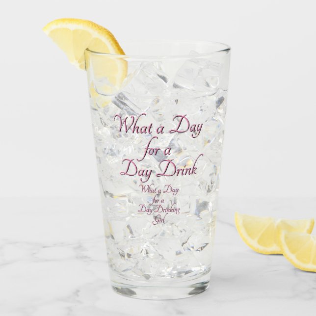 Bebida diurna - ¡Por ella! por Jeff Willis Art (Anverso (hielo))