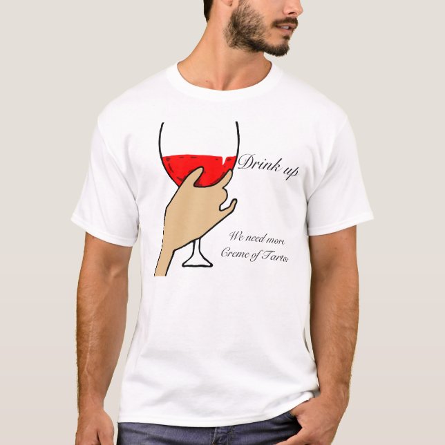 Bebida encima de la camiseta (Anverso)