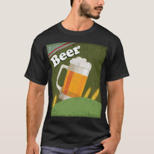 Bebida favorita muy divertida, camiseta de cerveza