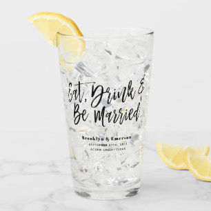 Bebida moderna De Comer Se Casará Con Boda