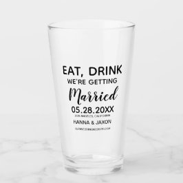 Bebida que nos casamos, salve la fecha