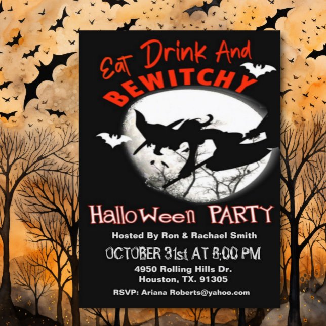 Bebida Y Bewitchitchen Invitación a la fiesta de H (Subido por el creador)