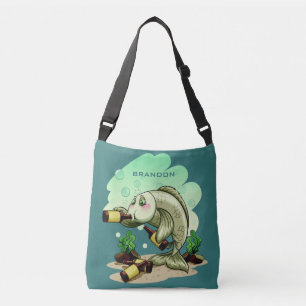 Bebidas Bolsas de nombres personalizadas para pece