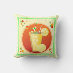 Bebidas con burbujas almohadas Fiestas