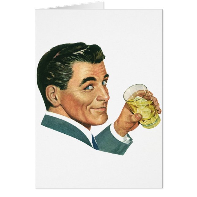 Bebidas de Cocktails de época, bebidas de hombre (Frente)