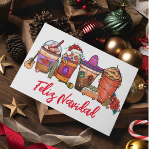 Bebidas de Navidad Feliz Navidad Cactus Café