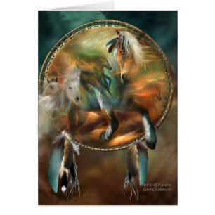 Bebidas espirituosas de la libertad ArtCard