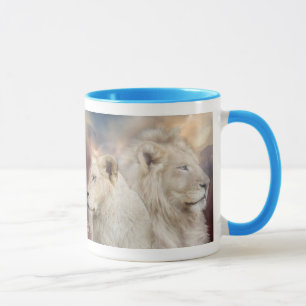 Bebidas espirituosas de la luz - taza blanca del