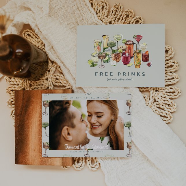 Bebidas gratis | Boda fotográfico de cocteles de a (Subido por el creador)