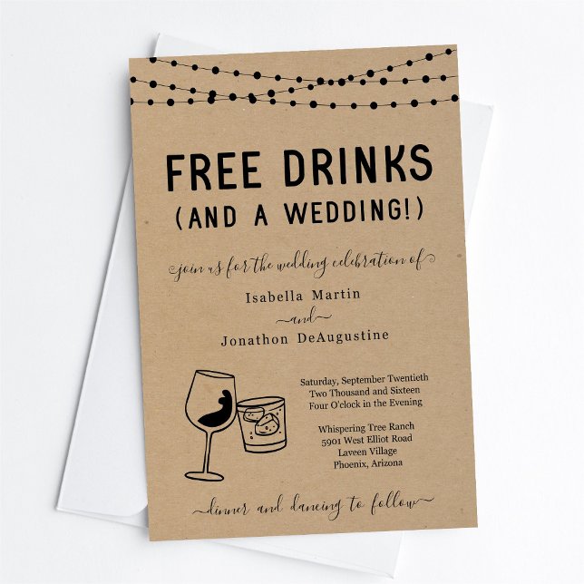 Bebidas gratis divertidas y una invitación a la bo (Subido por el creador)
