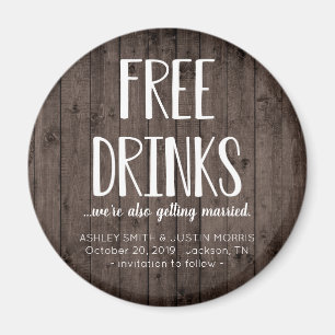 Bebidas gratis Gratis Salven imanes de fechas