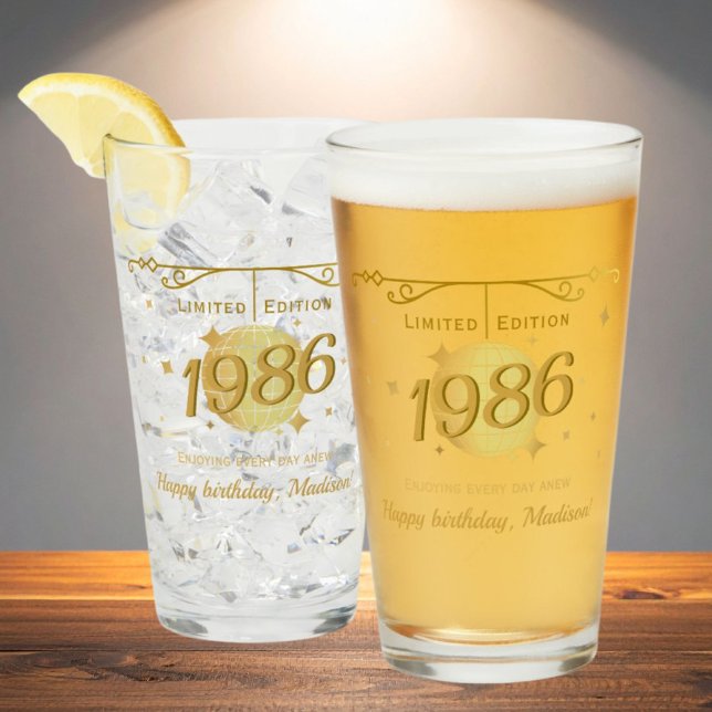 Bebidas para la fiesta de 40 cumpleaños de 1986 ba (Subido por el creador)