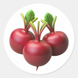 Bebidas Plástico 3D - Etiqueta redonda brillante