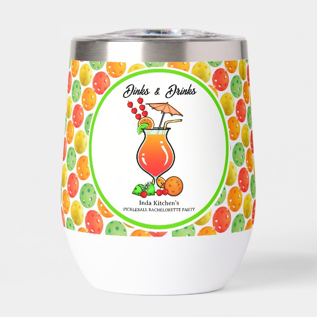 Bebidas y bebidas Boda de bachillerato (Frente)