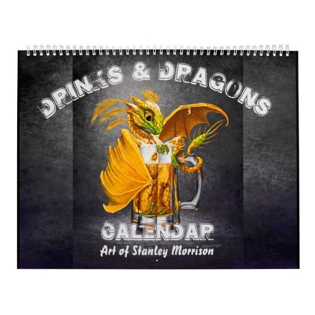 Bebidas y calendario de los dragones (Tapa)