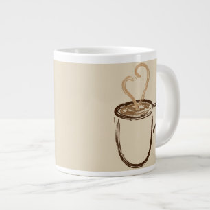Bebo el café para su taza de la protección