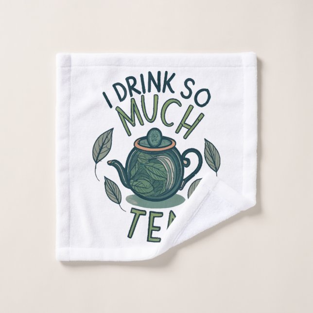 Bebo Mucho Té, Tetera Adorable (Toallita)