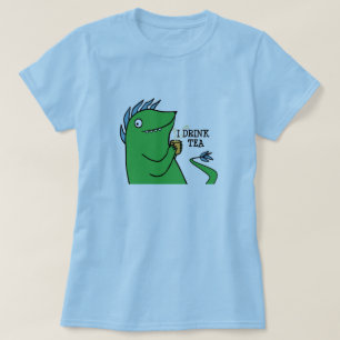 Bebo té -- camisetas