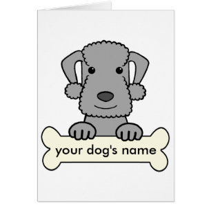 Bedlington Terrier personalizado