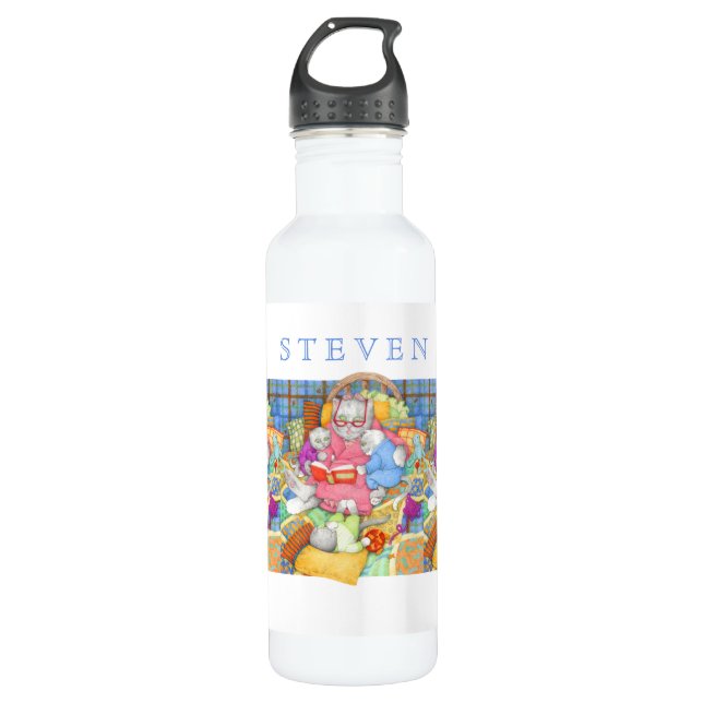 BEDTIME STORY 24 oz Botella de agua (Anverso)