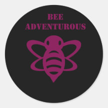 Bee Adventurous Pegatina