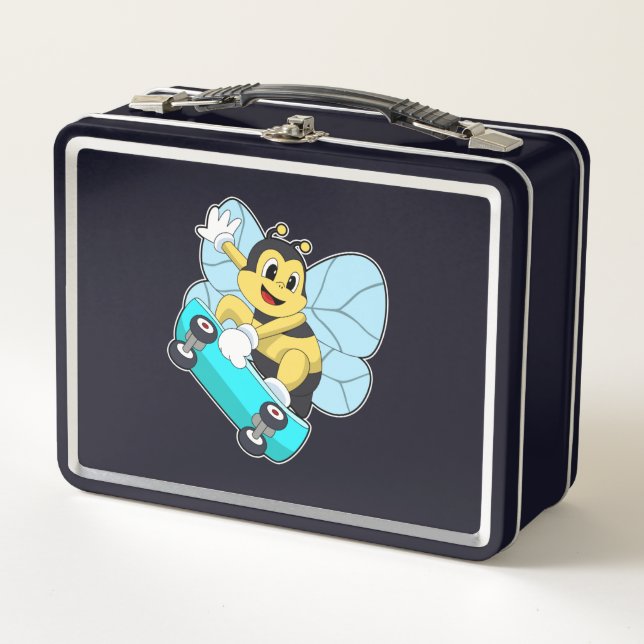 Bee as Skater con Skateboard (Anverso)