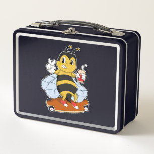Bee as Skater con Skateboard