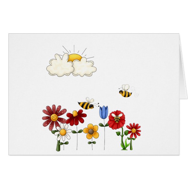 Bee-autiful Gardens (Anverso (Horizontal))