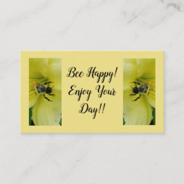 BEE AWESOME BEE HAPPY - TARJETA DE ACOGIDA