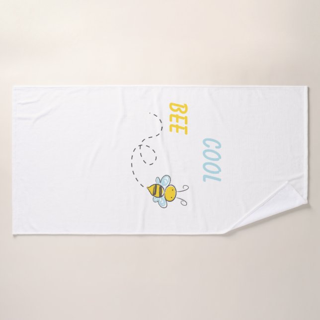Bee Cool Personalizado (Toalla de baño)